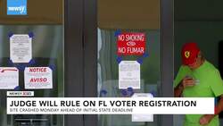 Judge Will Rule On Florida Voter Registration Deadline News Clip