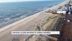 No, it’s not the Caribbean. New Jersey’s oceanfront really is that clear right now News Clip