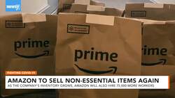 Amazon To Sell More Nonessential Items As It Hires 75,000 Workers News Clip