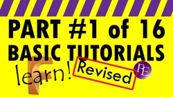 Revision of Part 1 of 16 Instructional Video