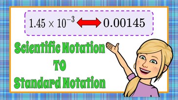 Converting Scientific Notation to Standard Form