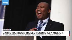 Jaime Harrison Raises Record $57 Million in SC Senate Race News Clip