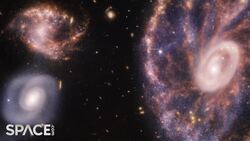 4K Cartwheel Galaxy Views From A Hubble Space Telescope Instructional Video