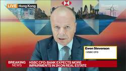 HSBC CFO on Earnings, China Real Estate Market, Dividends News Clip