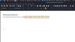 Web Hacker's Toolbox - Tools Used by Successful Hackers - Google Hacking: Finding Publicly Exposed Backup Files Instructional Video