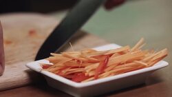 Pumpkin ginger soup with tapas Instructional Video