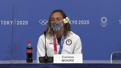 CLEAN : Tokyo 2020: First-ever women's surfing winner praises Biles for prioritising wellness News Clip