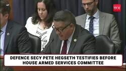 'Get The Hell Out': Carbajal YELLS At Hegseth At Tense Hearing; Watch Pentagon Chief's Reaction News Clip