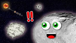 ASTEROID Size Comparison /4 Vesta Asteroid Instructional Video