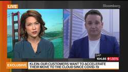 SAP CEO: Pandemic an Inflection Point as Customers Move to Cloud News Clip