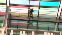 Animal welfare protesters removed from DEFRA News Clip