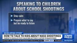 Talking to kids after a school shooting: An expert shares tips for comforting kids News Clip
