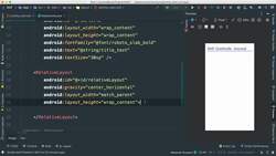 Comprehensive Android Developer Bootcamp - User Interface - Main Screen Instructional Video