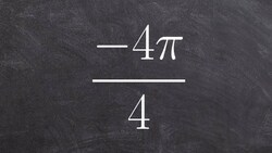 Learn How to Graph a Negative Angle in Standard Form Instructional Video