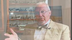 Nearly 100-year-old railway window finds new home News Clip