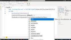 Power BI Masterclass - Learning DAX: Does the Pareto Rule Apply for Our Dataset Instructional Video