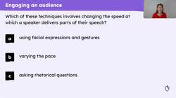 How Martin Luther King engages an audience Instructional Video