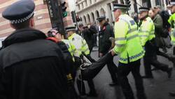 Rabbi arrested during Extinction Rebellion protest News Clip
