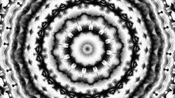Round mandala pattern. Stock Footage