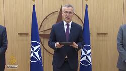 Sweden and Finland submit NATO membership applications News Clip