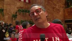 Trump Tower protests: Jewish demonstrators rally for Palestinian activist News Clip