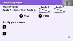 Use the unit of degrees as a standard unit to measure angles Instructional Video