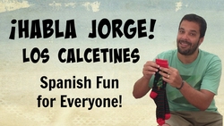 Kids Learn Spanish | Spanish Clothes | Habla Jorge Calcetines Instructional Video