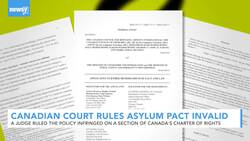 Canadian Court Rules Asylum Agreement With U.S. Invalid News Clip