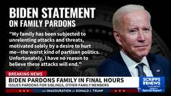 Biden issues preemptive pardons for his siblings in his last hour in office News Clip
