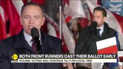 Poland prez poll: Voters cast their mandate in Poland presidential polls, results expected on Monday News Clip