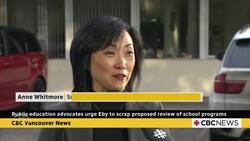 Public education advocates in B.C. urge Eby to scrap proposed review of school programs News Clip
