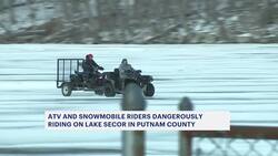 Town of Carmel police warn ATV, snowmobile riders to stay away from frozen lakes News Clip
