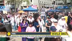 Argentina Senate Votes to Overturn Milei's Veto on Provincial Funding News Clip