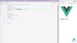 The Complete Vue.js Course for Beginners - Watchers Instructional Video