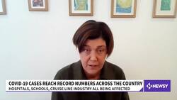Hospitals, Schools Make Changes As COVID-19 Cases Reach Record Numbers News Clip