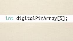 Introduction to Arrays: Arduino Course 7.1 Instructional Video
