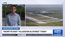Trump to visit Florida's 'Alligator Alcatraz' News Clip