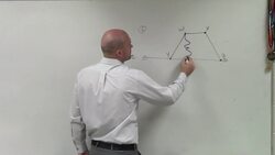 Reflecting a polygon over a horizontal line of symmetry Instructional Video