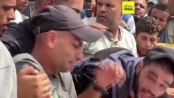 Hundreds join funeral procession for Al Jazeera reporter Mohamed Qreiqeh News Clip