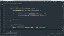 Comprehensive Android Developer Bootcamp - Final CRUD - Get Count Method Instructional Video