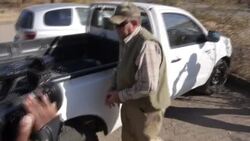 Theo Bronkhorst walking into Magistrate Court News Clip