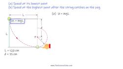 Kinetic and Potential Energy of a Ball: A Pendulum Problem Instructional Video