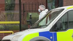 Crime scene in Wallasey after Christmas Eve shooting News Clip