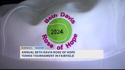 Tennis tournament supports breast cancer research in Fairfield News Clip