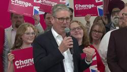 Sir Keir Starmer gives speech in Staffordshire News Clip