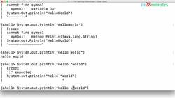 Java Programming for Complete Beginners - Java 16 - Step 10 - Printing Output to Console with Java – Puzzles Instructional Video