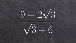 Rationalize the denominator to simplify a radical expression Instructional Video