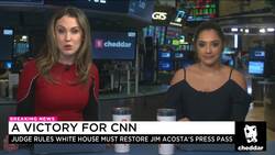 Breaking: Judge Sides with CNN in Dispute Over White House Access News Clip
