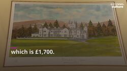A painting by King Charles III is up for auction News Clip