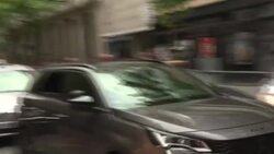 CLEAN : French election: Marine Le Pen heads towards Pavillon d'Armenonville News Clip